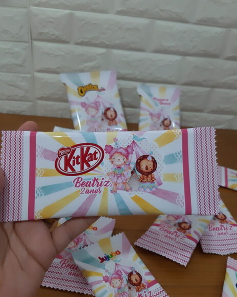 Kit Guloseimas Circo Rosa 30 Peças
