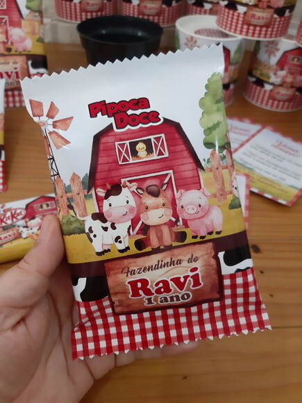 Kit Guloseimas Fazendinha 25 Peças