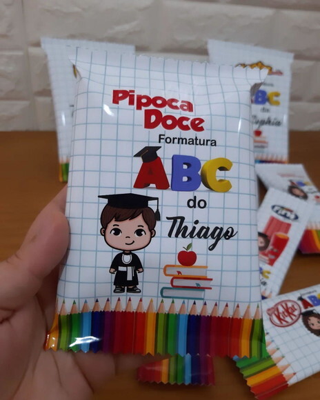 Kit Guloseimas Formatura Abc 15 Peças