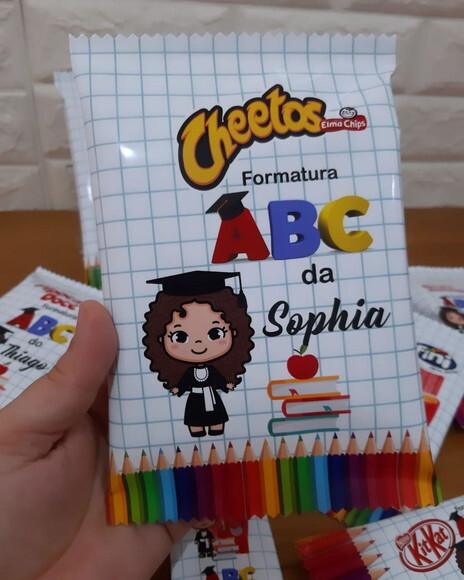 Kit Guloseimas Formatura Abc 15 Peças