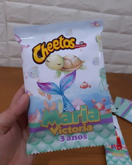 Kit Guloseimas Fundo do Mar 30 Peças
