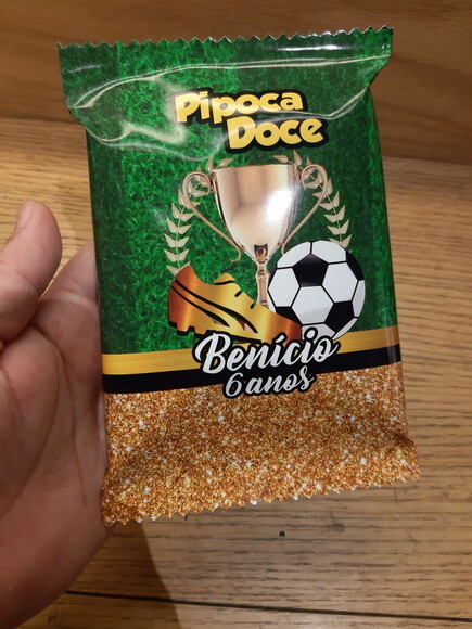 Kit Guloseimas Futebol 15 Peças