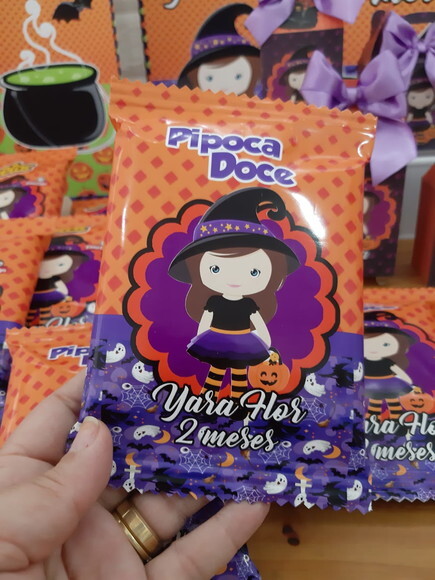Kit Guloseimas Halloween 25 Peças