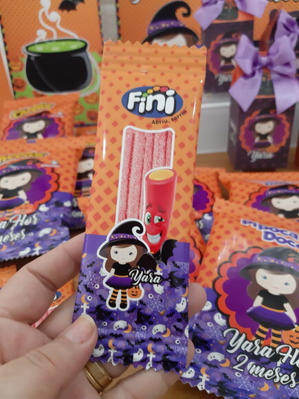 Kit Guloseimas Halloween 50 Peças