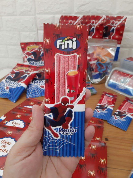 Kit Guloseimas Homem Aranha 30 Peças