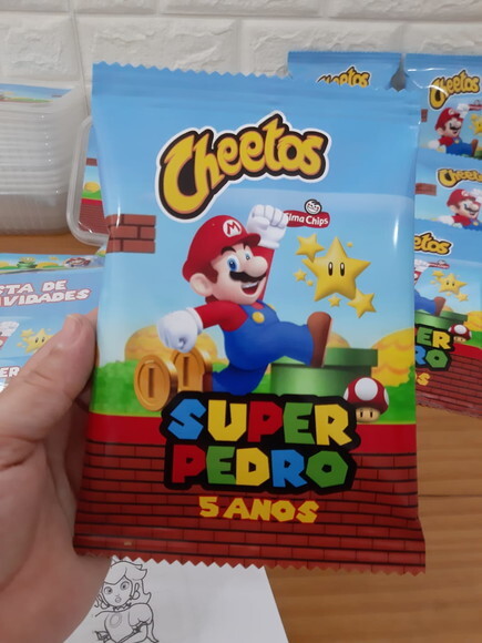 Kit Guloseimas Mario Bros 40 Peças