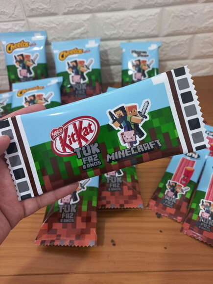 Kit Guloseimas Minecraft 40 Peças