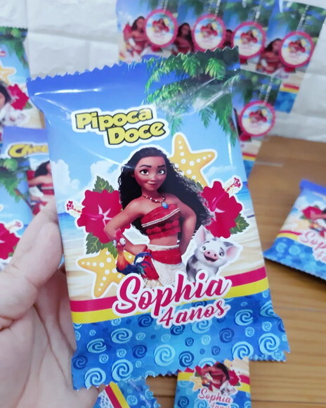 Kit Guloseimas Moana 30 Peças