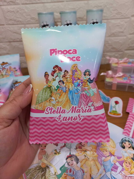 Kit Guloseimas Princesas - 15 Peças