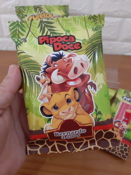 Kit Guloseimas Rei Leão Safari 15 Peças