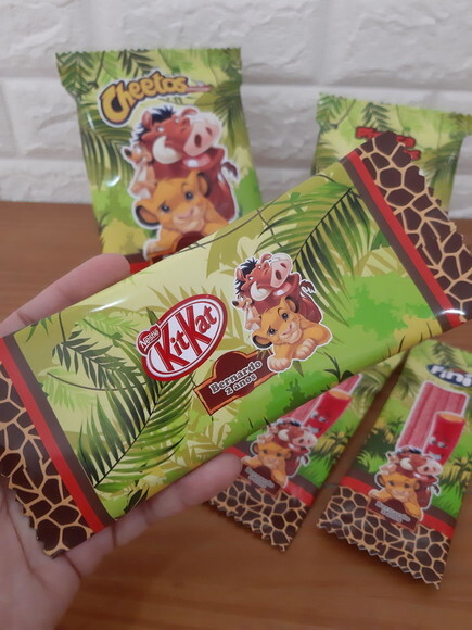 Kit Guloseimas Rei Leão Safari 30 Peças