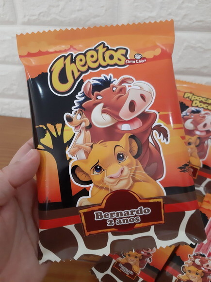 Kit Guloseimas Rei Leão Savana 20 Peças