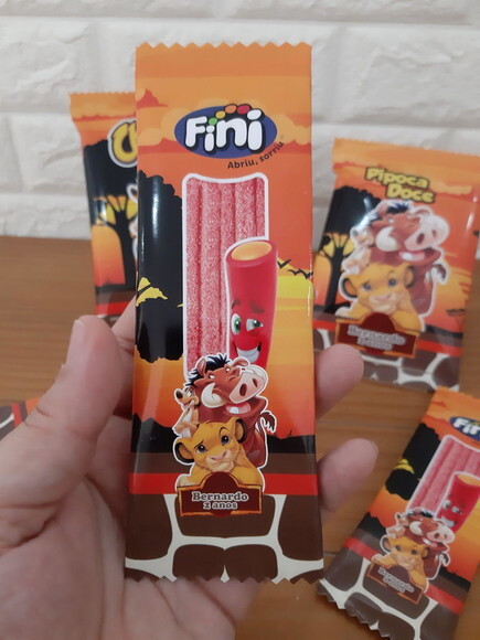 Kit Guloseimas Rei Leão Savana 50 Peças