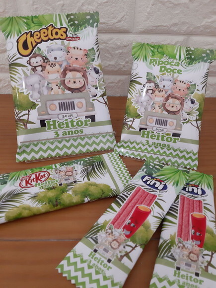 Kit Guloseimas Safari Baby 25 Peças