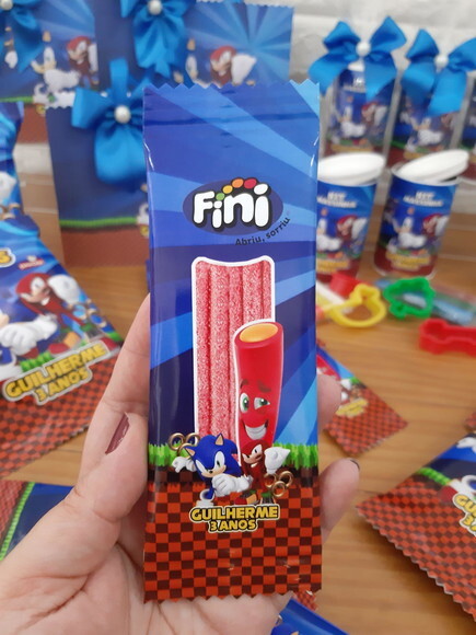 Kit Guloseimas Sonic 20 Peças