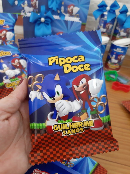 Kit Guloseimas Sonic 50 Peças