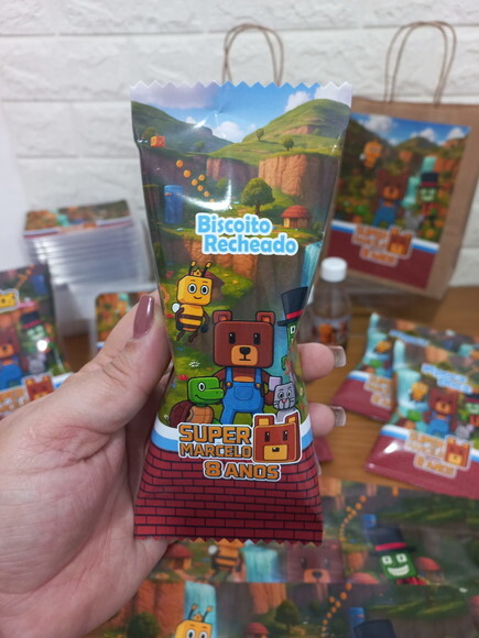 Kit Guloseimas Super Bear Adventure 15 Peças