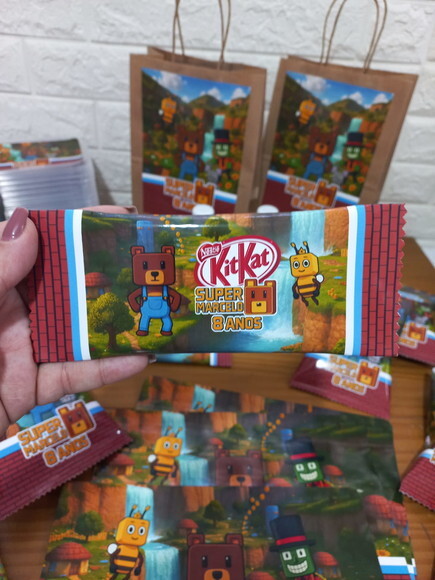 Kit Guloseimas Super Bear Adventure 40 Peças