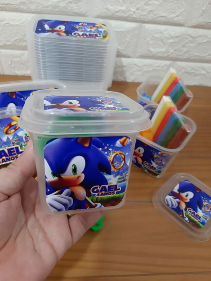 Kit Massinha no Potinho Sonic