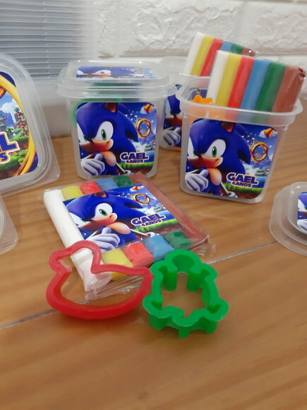 Kit Massinha no Potinho Sonic