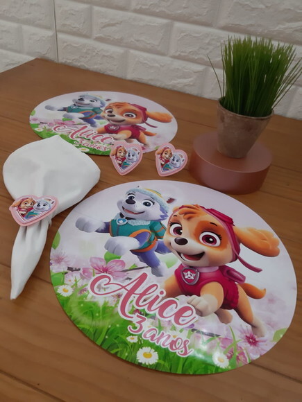 Kit Mesa Patrulha Canina