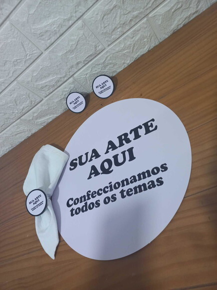 Kit Mesa Posta - Confeccionamos com Sua Arte.