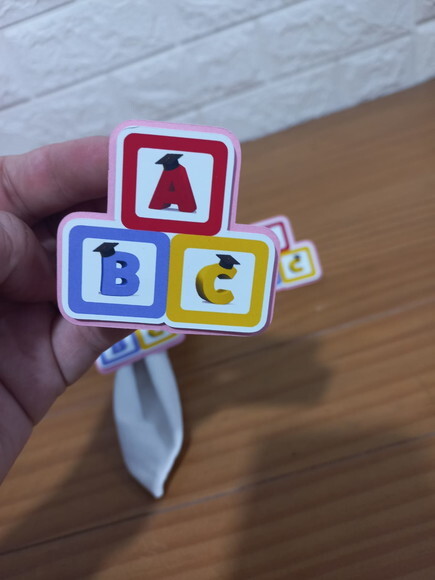 Kit Mesa Posta Abc Collor/confeccionamos com Sua Arte