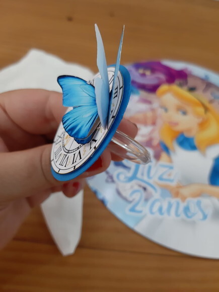 Kit Mesa Posta Alice no País das Maravilhas