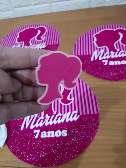 Kit Mesa Posta Barbie Silhueta