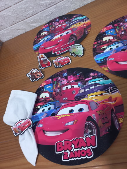 Kit Mesa Posta Carros