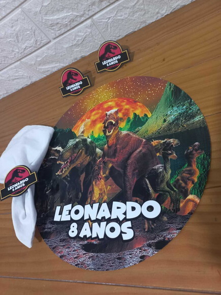 Kit Mesa Posta Dinossauros