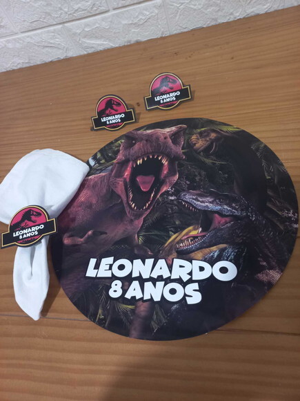 Kit Mesa Posta Jurassic Park/ Dinossauros
