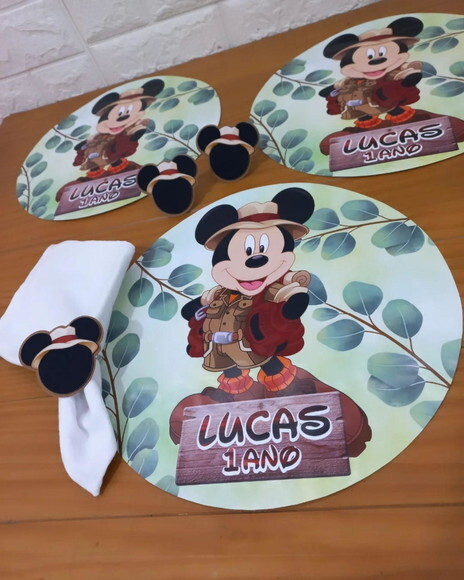 Kit Mesa Posta Mickey Safari 2