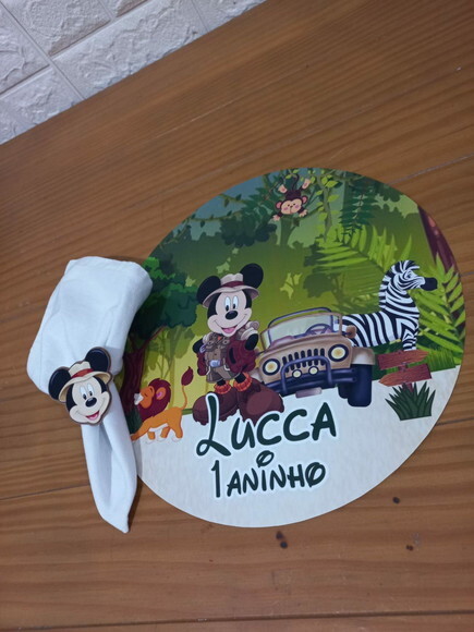 Kit Mesa Posta Mickey Safari 3