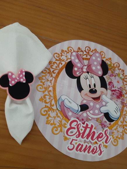 Kit Mesa Posta Minnie Rosa 2
