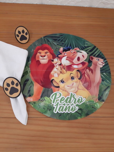 Kit Mesa Posta Rei Leão