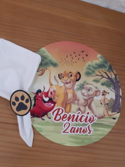 Kit Mesa Posta Rei Leão 1