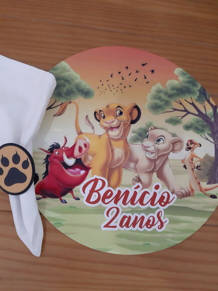 Kit Mesa Posta Rei Leão 1