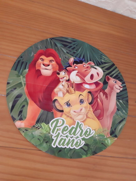 Kit Mesa Posta Rei Leão
