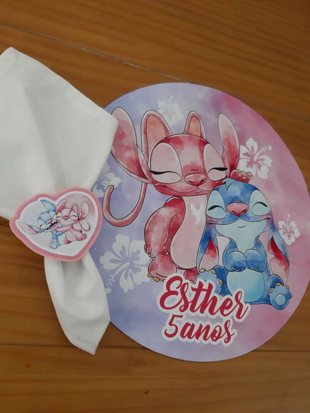 Kit Mesa Posta Stitch e Angel