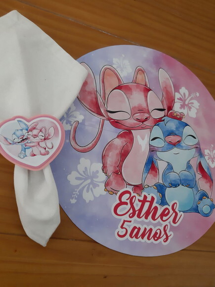 Kit Mesa Posta Stitch e Angel