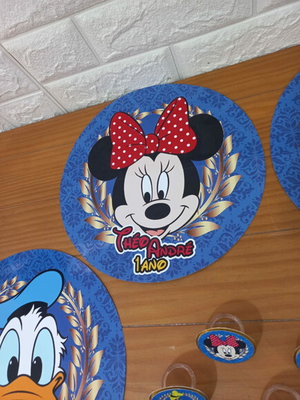 Kit Mesa Posta Turma do Mickey