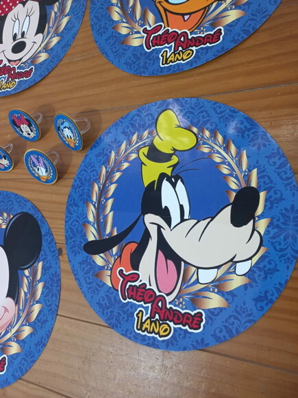Kit Mesa Posta Turma do Mickey