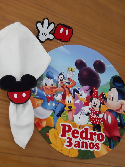 Kit Mesa Posta Turma do Mickey
