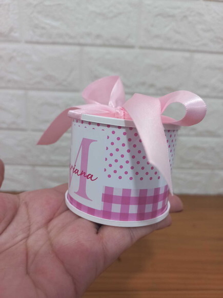 Kit Mini Tubolata Personalizada 5x6cm