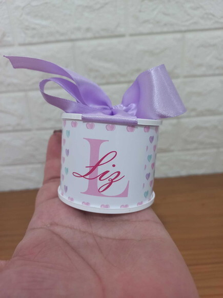 Kit Mini Tubolata Personalizada 5x6cm