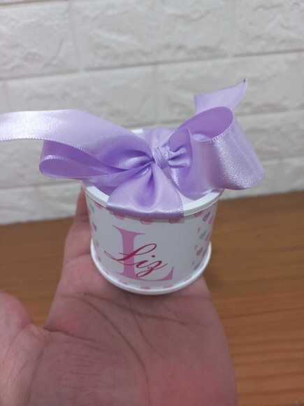 Kit Mini Tubolata Personalizada 5x6cm