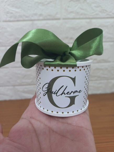 Kit Mini Tubolata Personalizada 5x6cm