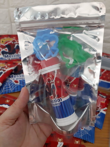 Kit Zip Diversão Homem Aranha