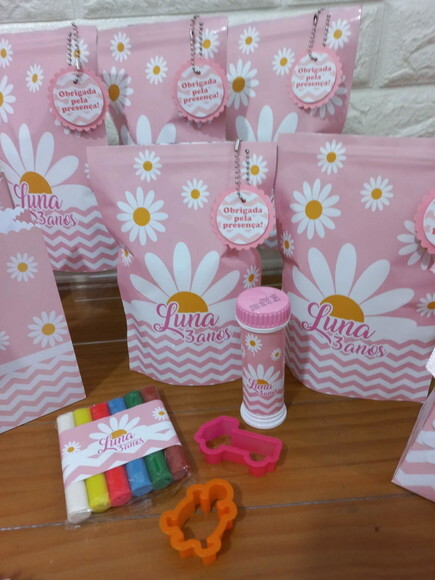 Kit Zip Diversão Margarida Rosa